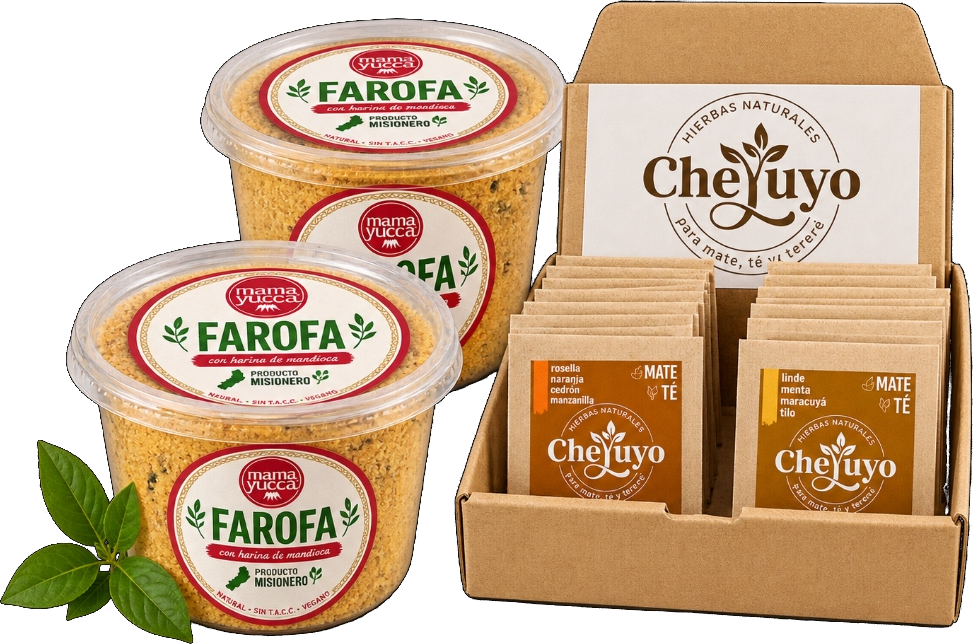 Farofa Mama Yucca y Cheyuyo